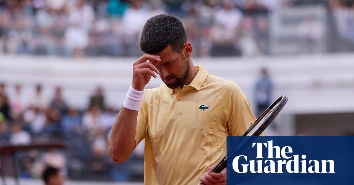 Novak Djokovic accepts ‘new reality’ after returning with defeat at Italian Open | Novak Djokovic