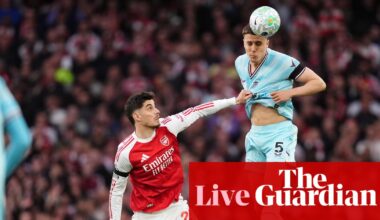 Arsenal v Burnley: Premier League – live | Premier League