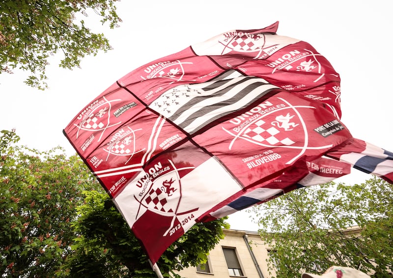 The fan experience on Bordeaux-Bègles home match-days is something to behold. Photograph: Billy Stickland/Inpho
