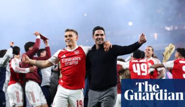 Mikel Arteta urges Arsenal to ‘channel energy’ in right way with title in sight | Arsenal