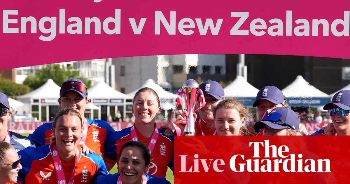 England beat New Zealand by seven wickets in third and deciding women’s T20 international – as it happened | Women's cricket