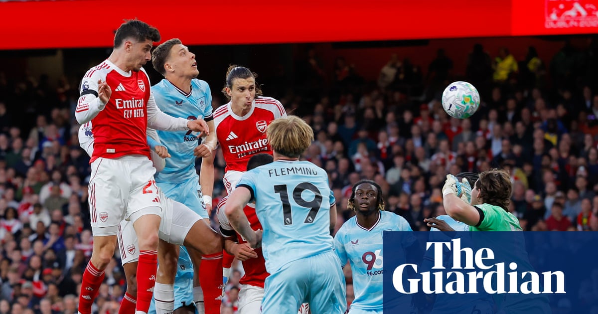 Arsenal find solace in set pieces again on another gruelling night of football as pain | Premier League