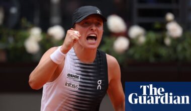 Iga Swiatek sweeps past Jessica Pegula and into Italian Open semi-finals | Iga Swiatek