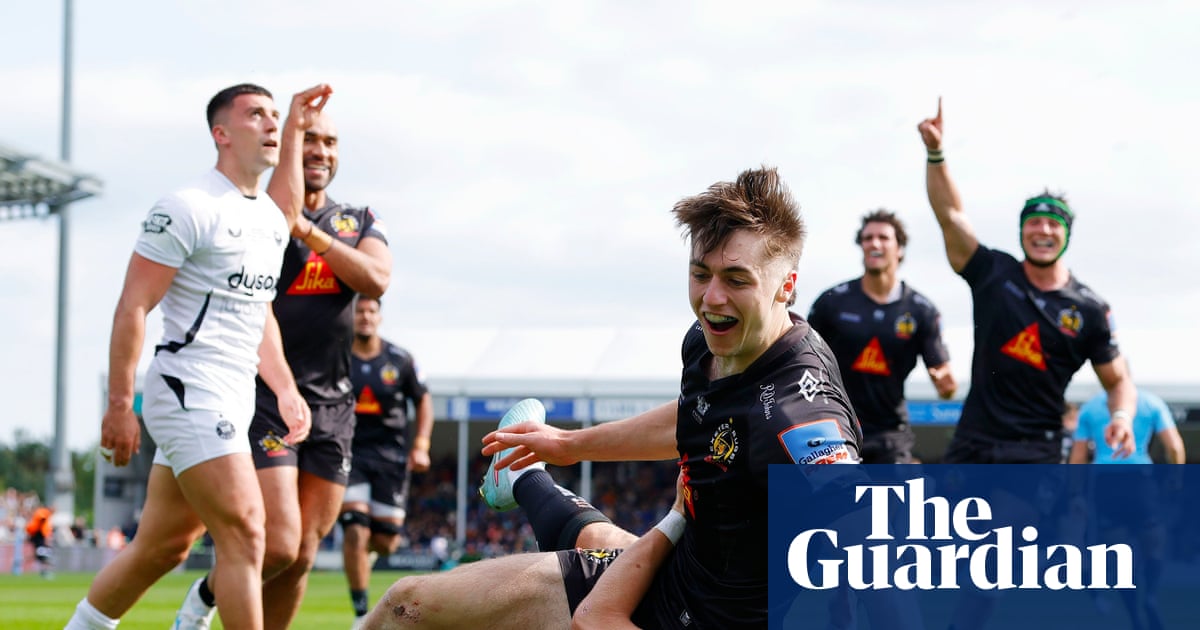 Campbell Ridl boosts Exeter’s Prem playoff push with victory over Bath | Prem Rugby
