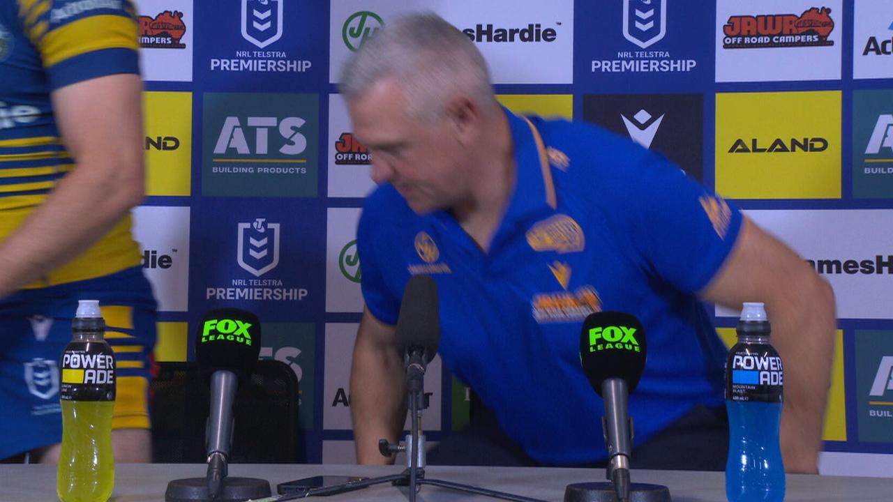 Jason Ryles, Parramatta Eels post-match press conference, officiating, Gerard Sutton, refereeing, news, videos, highlights