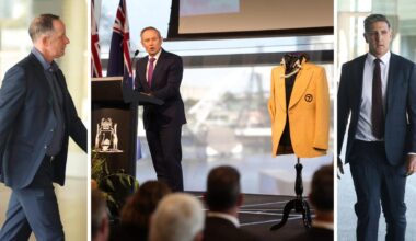 Dennis Cometti State memorial service: Photo gallery of guests paying tribute to legendary broadcaster - The West Australian