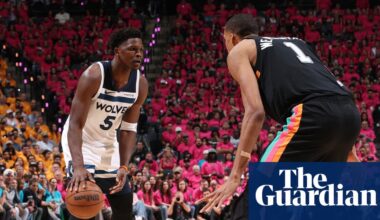 Edwards helps Timberwolves to win over Spurs despite Wembanyama’s playoff record | NBA