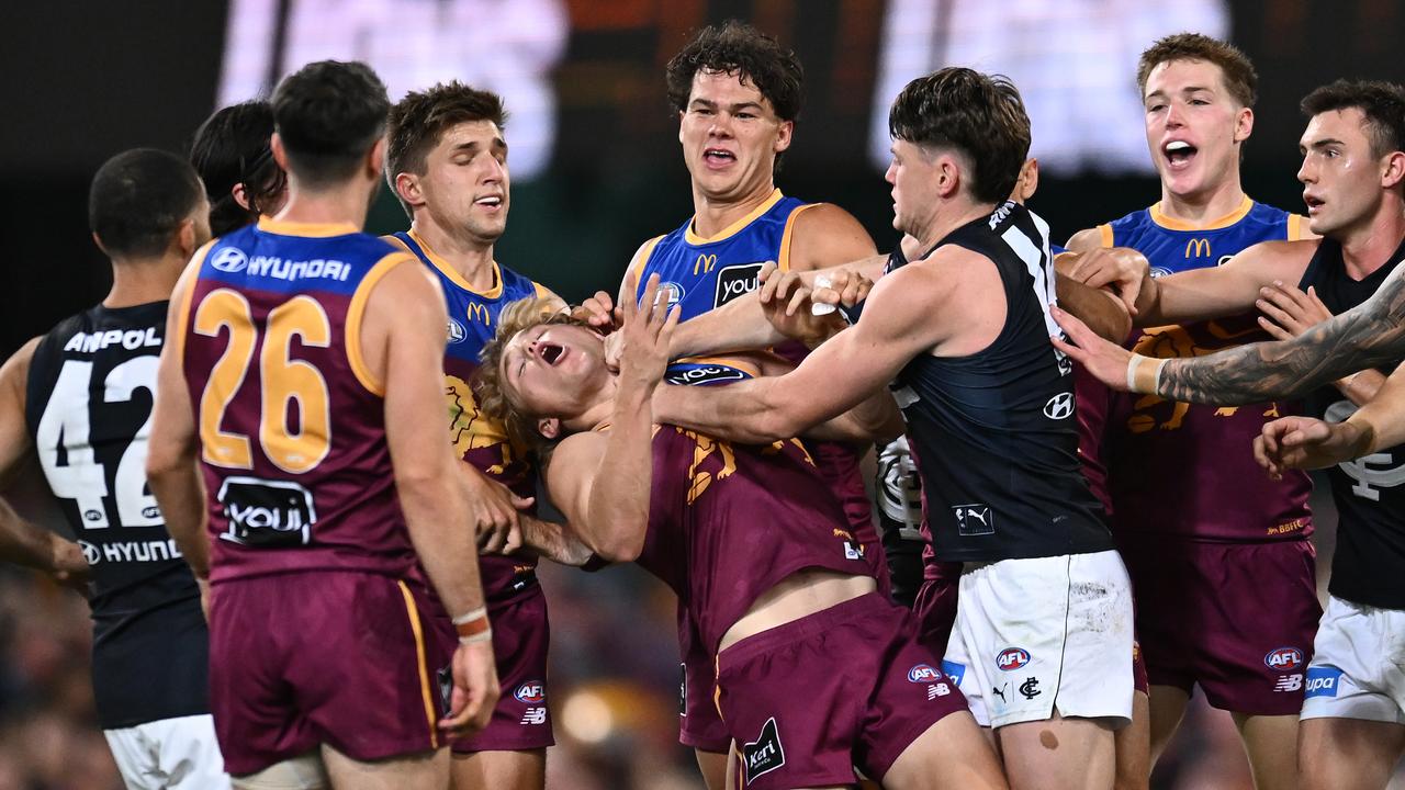AFL results 2026, Brisbane Lions defeat Carlton Blues despite mighty second half comeback in Round 9: Video highlights, scores