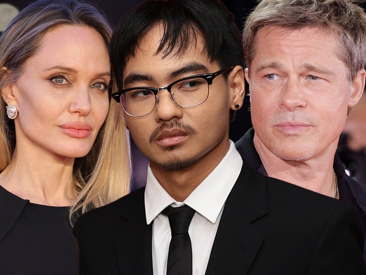 maddox jolie brad pitt angelina jolie getty