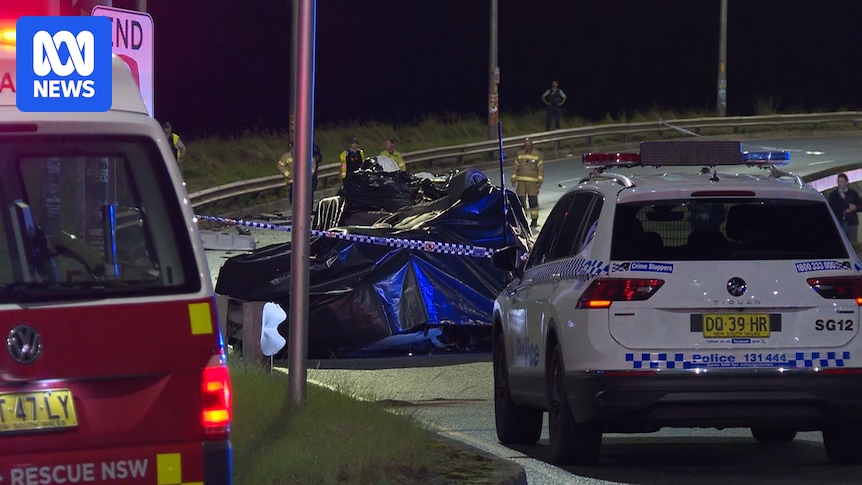 Police investigate triple fatal road crash in Sans Souci, in Sydney's south