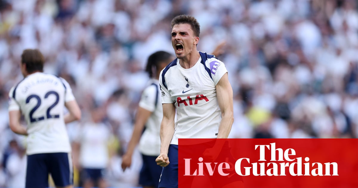 Tottenham v Everton: Premier League final day – live | Premier League