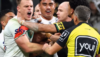 Watch: ‘Fish’ bait taunts backfire in game of the year - Daily Telegraph Sydney