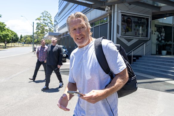 Melbourne Storm coach Craig Bellamy in Sydney in December.