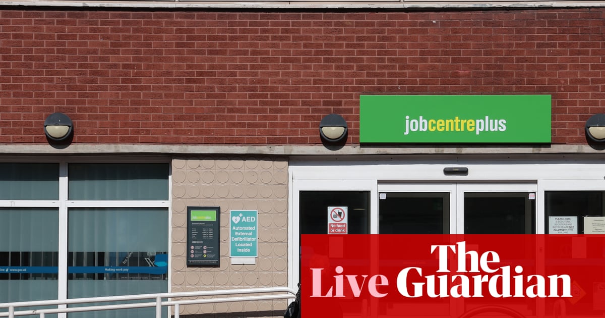 UK wage growth slows and unemployment rate rises as companies react to Iran war – business live | Business