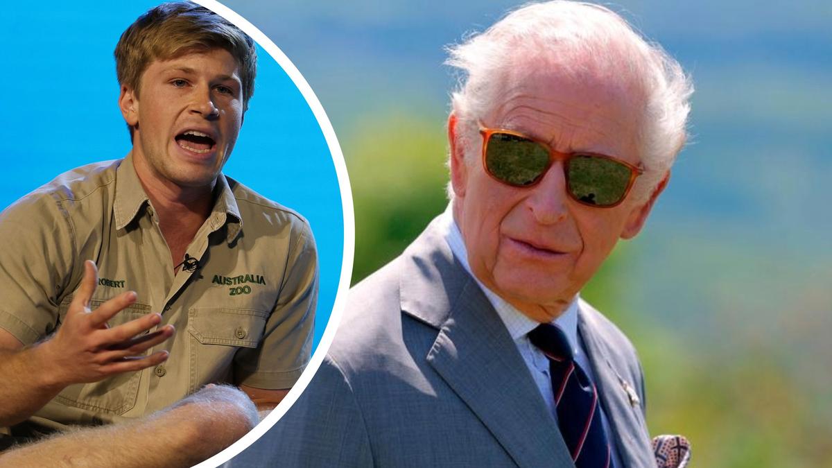Robert Irwin spills on his embarrassing blunder while dining with King Charles for lunch