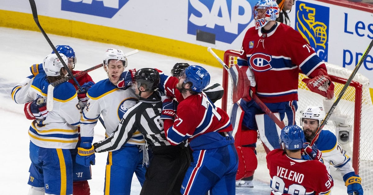 Buffalo Sabres point to lack of discipline, consistency in back-to-back losses to Montreal Canadiens