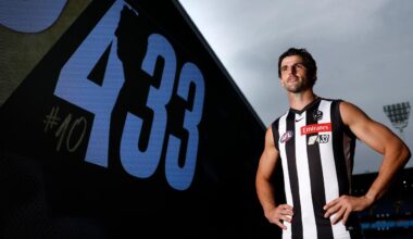 AFL news 2026: Pendles Cam confirmed for Scott Pendlebury 433 games record Fox Footy broadcast, how to watch and start time details