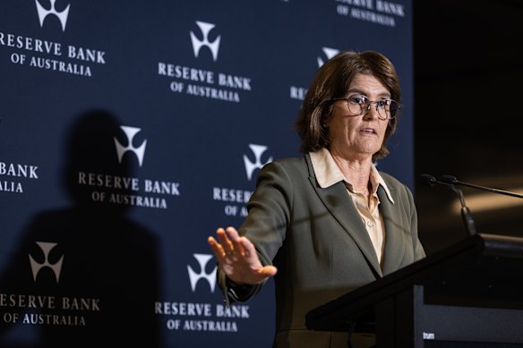 RBA governor Michele Bullock has pushed back against suggestions the bank is taking a “wait and watch” approach.