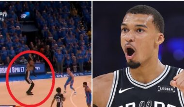 ‘I’ve never seen anything like this’: NBA blown away by Wemby explosion as Thunder stunned in Western Conference Finals