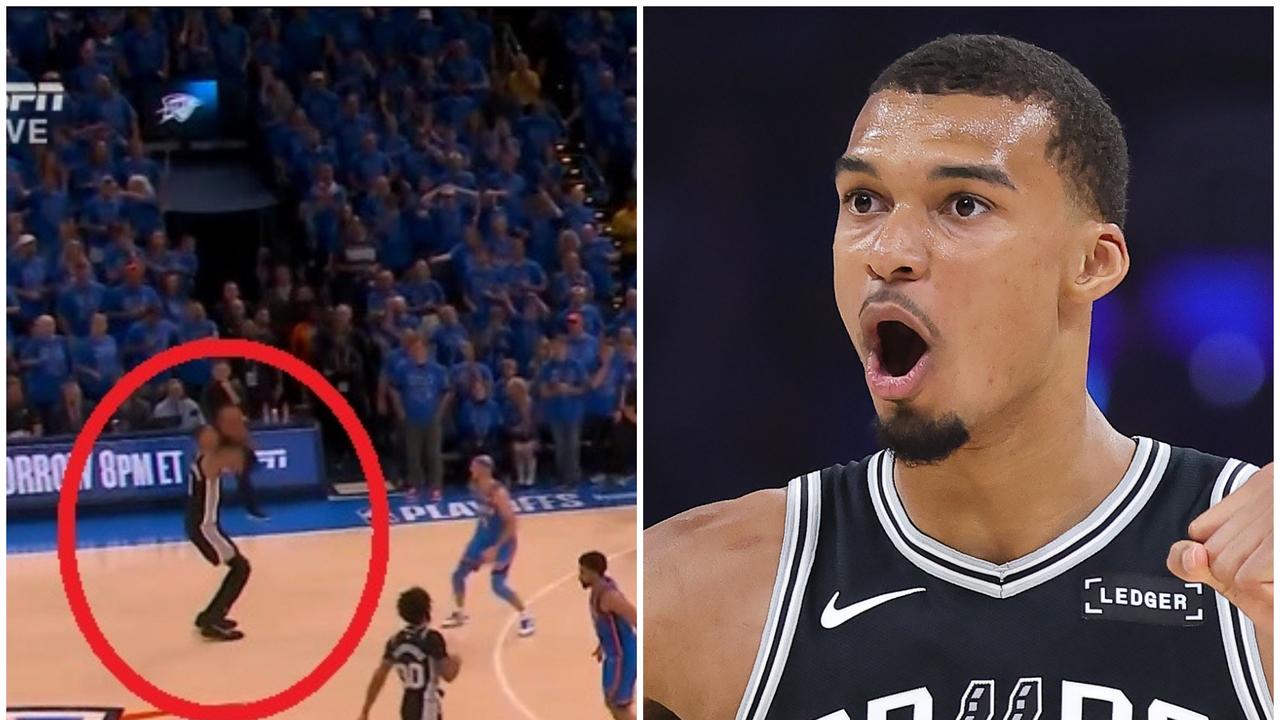 ‘I’ve never seen anything like this’: NBA blown away by Wemby explosion as Thunder stunned in Western Conference Finals