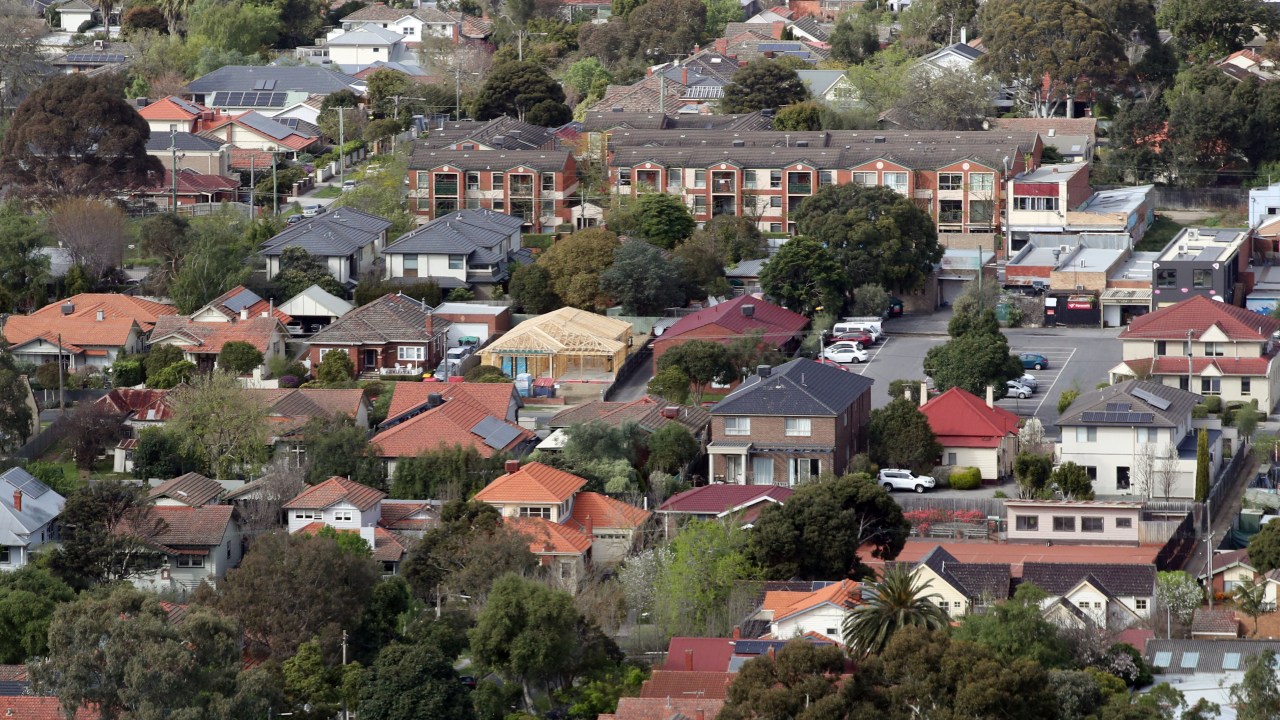 Australian owner-occupiers can negatively gear their home if they turn it into an investment property, provided it was purchased before the budget speech was delivered. Picture: NCA NewsWire / David Crosling
