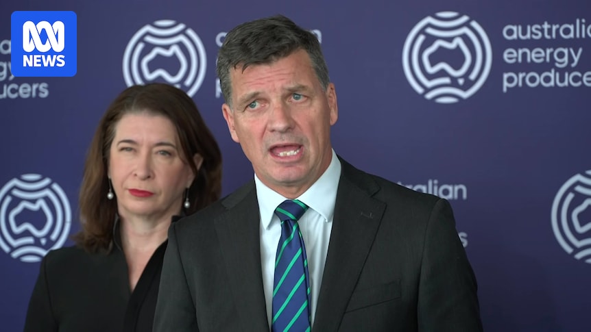 Liberal leader Angus Taylor spruiks gas extraction in Adelaide as SA party opposes fracking proposal