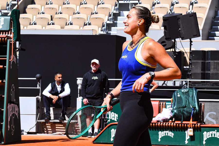Sabalenka is set to face Bouzas Maneiro in the first round