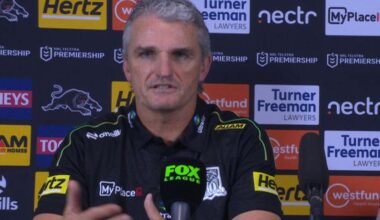 Ivan Cleary calls out Bunker in press conference, obstruction call, Penrith Panthers, Nathan Cleary, referee