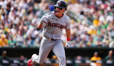 Australia's Travis Bazzana records first MLB hit with Guardians