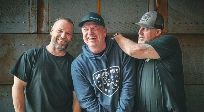 From left: Matt Price, John Brotherton and Jason Linton.