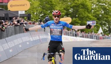 Giro d’Italia: Vingegaard climbs away to take stage nine win while Eulálio stays in pink | Giro d'Italia