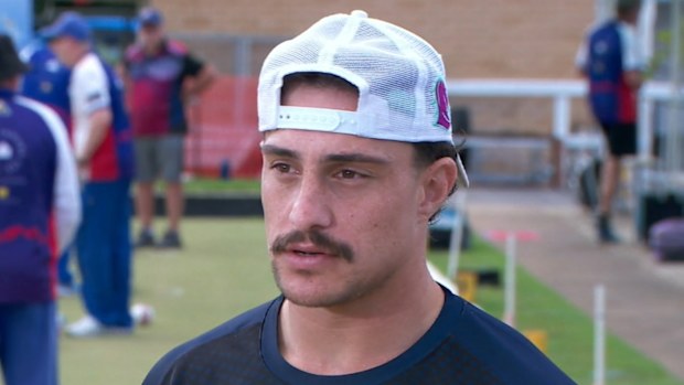 Kotoni Staggs reflects on his actions with 9News Queensland.