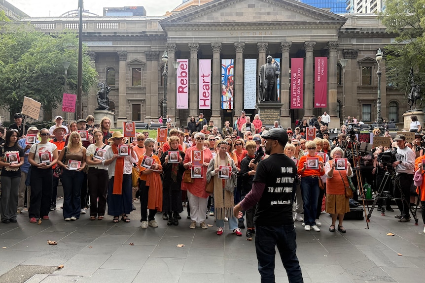 A vigil for Isla Bell
