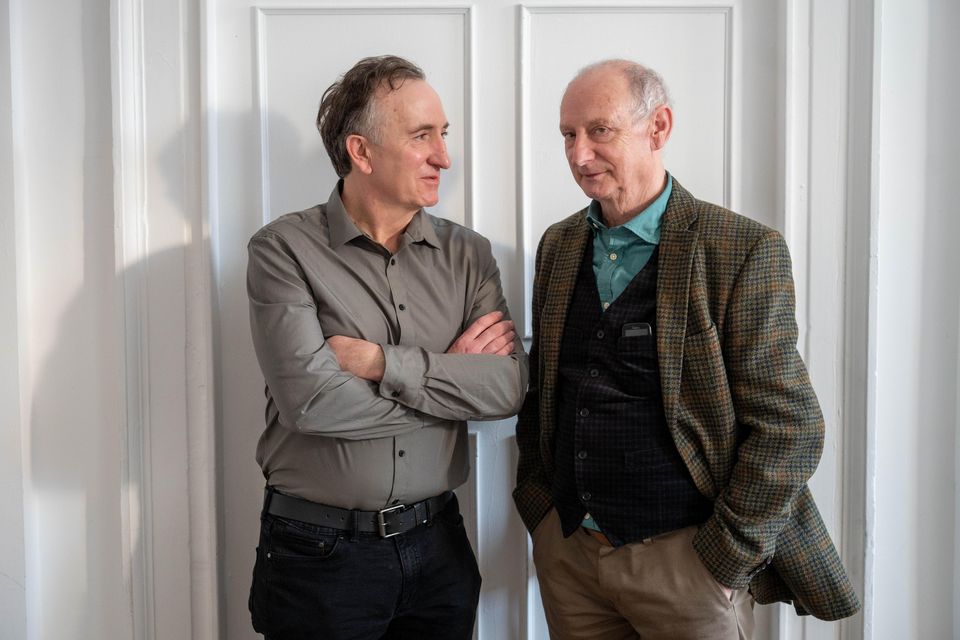 Actor Gary Lydon and playwright Billy Roche.