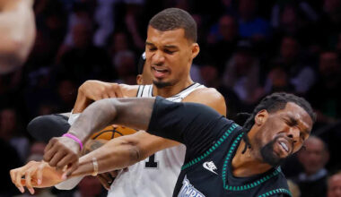 13-year NBA vet calls for more Spurs’ Victor Wembanayama elbows in NBA Playoffs