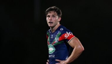 Luke Metcalf has sought a release from his New Zealand Warriors contract. (Photo by Hannah Peters/Getty Images)