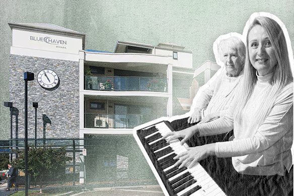 Katrina Evans was appalled her mother Madeline’s aged care home planned to charge her to see her own daughter play piano.