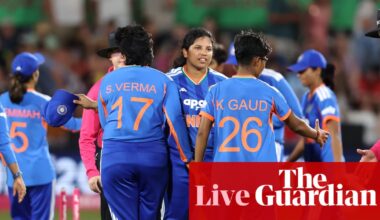 India beat England by 38 runs: first women’s T20 cricket international – as it happened | England women's cricket team