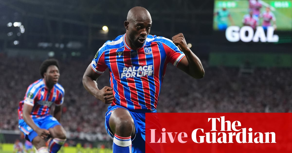 Crystal Palace v Rayo Vallecano: Conference League final – live | Conference League
