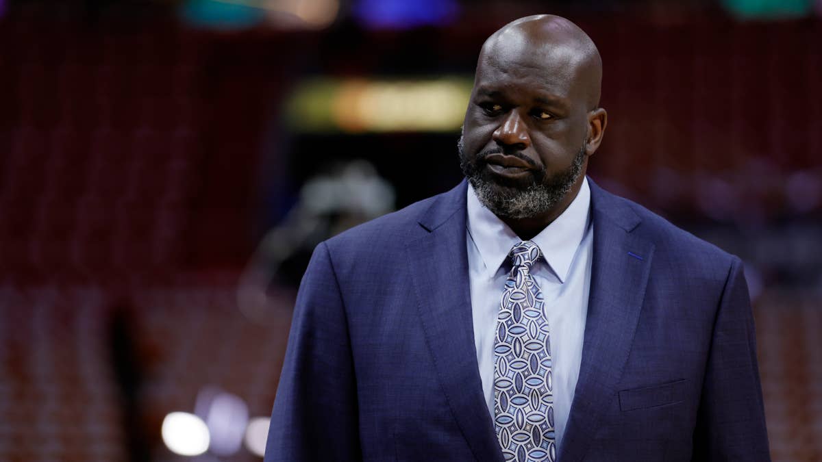 NBA Legend Shaquille O’Neal Had Words for James Harden During Knicks-Cavs