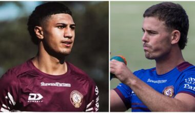 The future halves pairing of the Manly Sea Eagles, Onitoni Large, Joey Walsh, DCE heir, Jamal Fogarty replacement, Jake Trbojevic