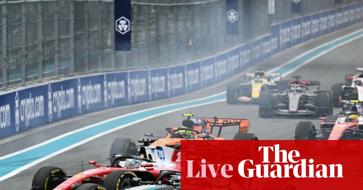 Formula One: Miami GP race updates as storms threaten disruption – live | Formula One 2026