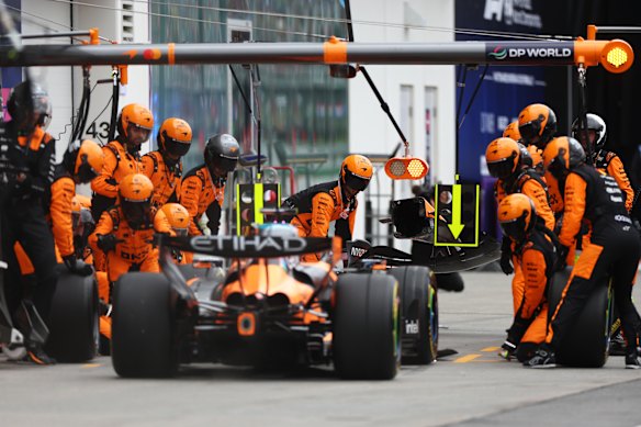 Oscar Piastri had to make several pitstops during the Canadian Grand Prix.