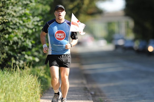 Izzard ran 43 marathons in 51 days in 2009 for charity Sport Relief.
