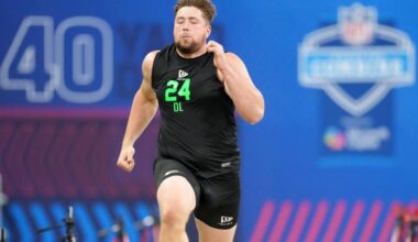 Panthers' rookie OT Monroe Freeling growing into NFL role