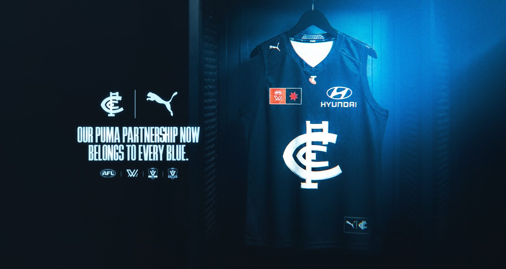 PUMA expands partnership with Carlton