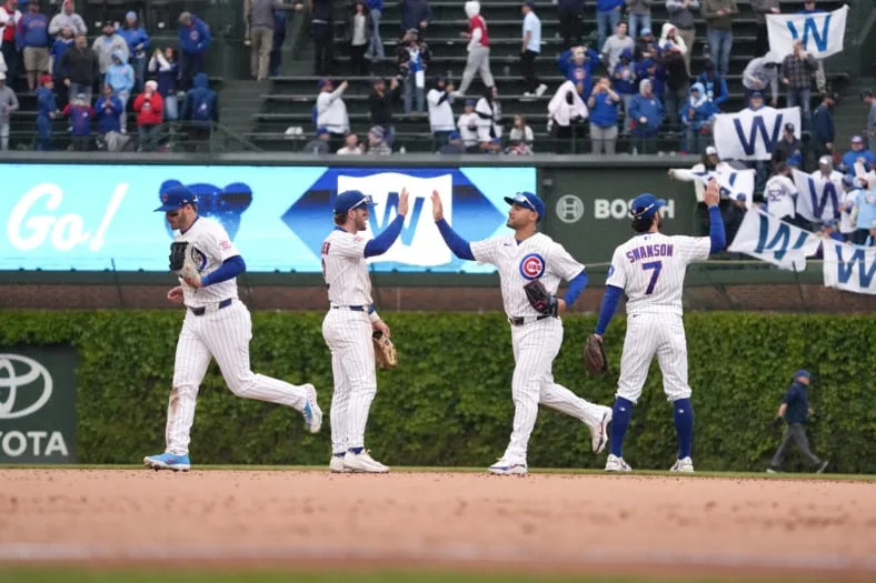 MLB: Cincinnati Reds at Chicago Cubs