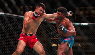 Video: Alonzo Menifield destroying Zhang Mingyang at UFC Macau