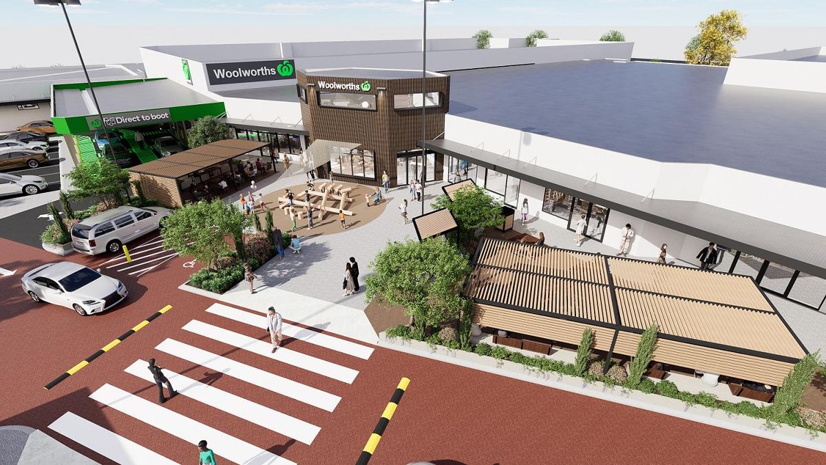 Alexander Heights Shopping Centre set for $6.8m upgrade which includes new alfresco dining, playground