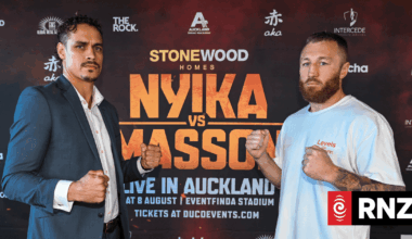 New Zealand boxer David Nyika on fiancée's cancer fight